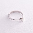 Помолвочное золотое кольцо с бриллиантом кб0411(0.15) от ювелирного магазина Оникс - 2