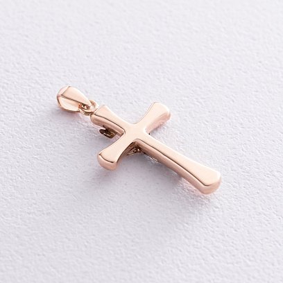 Золотий хрест з розп'яттям п01624 №2