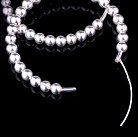 Сережки "Кільця" (40мм) 12540 от ювелирного магазина Оникс - 2