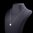 Серебряное колье с перламутром и фианитами 18211 от ювелирного магазина Оникс - 1