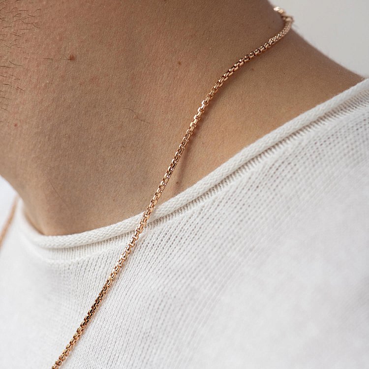 Золотая цепочка плетение Венеция (2.5 мм) ц00193-2,5 от ювелирного магазина Оникс - 5