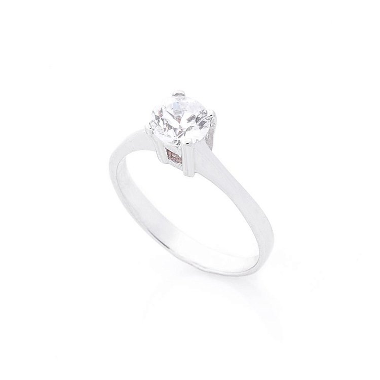 Заручальна каблучка (фіаніт) 11927 від ювелірного магазину Онікс