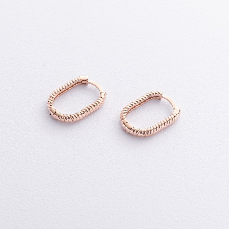 Серьги "Alisia" в красном золоте с09216 от ювелирного магазина Оникс - 2