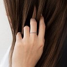 Кольцо в серебре (чернение) 112547 от ювелирного магазина Оникс - 3