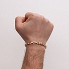Чоловічий золотий браслет б04754 от ювелирного магазина Оникс - 1