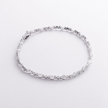 Золотой браслет с бриллиантами бб0063lg