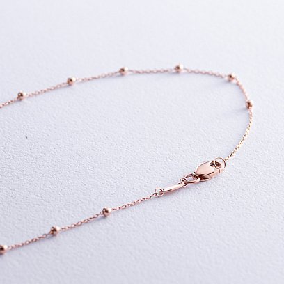 Кольє "Розарій" у червоному золоті кол02213 №9