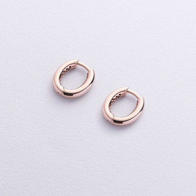 Серьги "Stella" в красном золоте с08877 от ювелирного магазина Оникс - 2