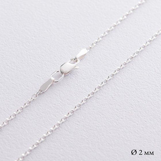 Серебряная цепочка (якорное плетение) бс10203