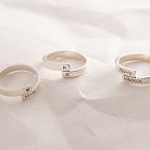 Серебряное кольцо "Твоя история" для гравировки 112283 от ювелирного магазина Оникс - 4