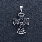 Серебряный крест "Архангел Михаил" 1193 от ювелирного магазина Оникс