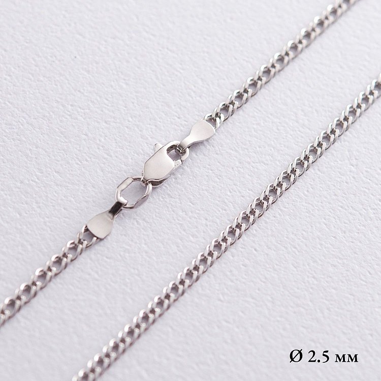 Срібний ланцюжок (плетіння Рембо) р0102712 від ювелірного магазину Онікс