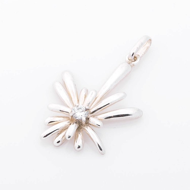 Срібний кулон (фіаніт) 13600 від ювелірного магазину Онікс