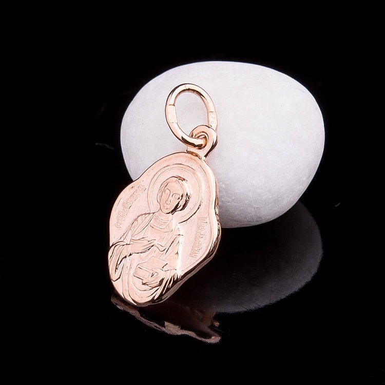 Золотая ладанка п02278 от ювелирного магазина Оникс