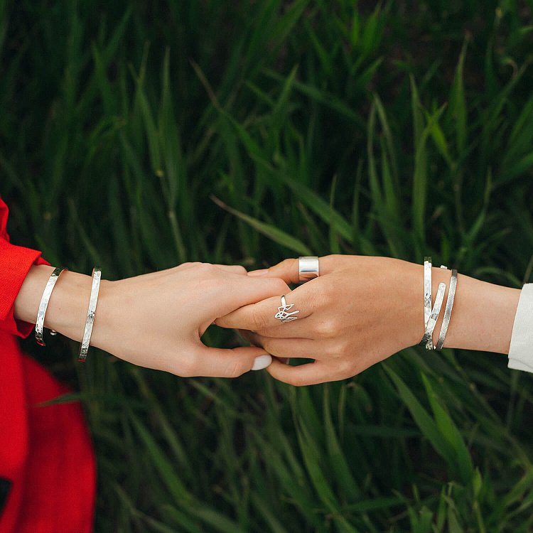 Широкое кольцо "Плутон" в серебре 112154 от ювелирного магазина Оникс - 4