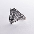 Серебряное кольцо "Архангел Михаил" 1143 от ювелирного магазина Оникс - 8