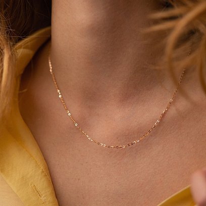 Золотий ланцюжок Якірне плетіння ц00215 №4