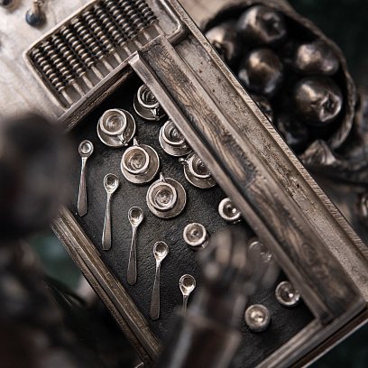 Срібна фігура ручної роботи 23158 №4