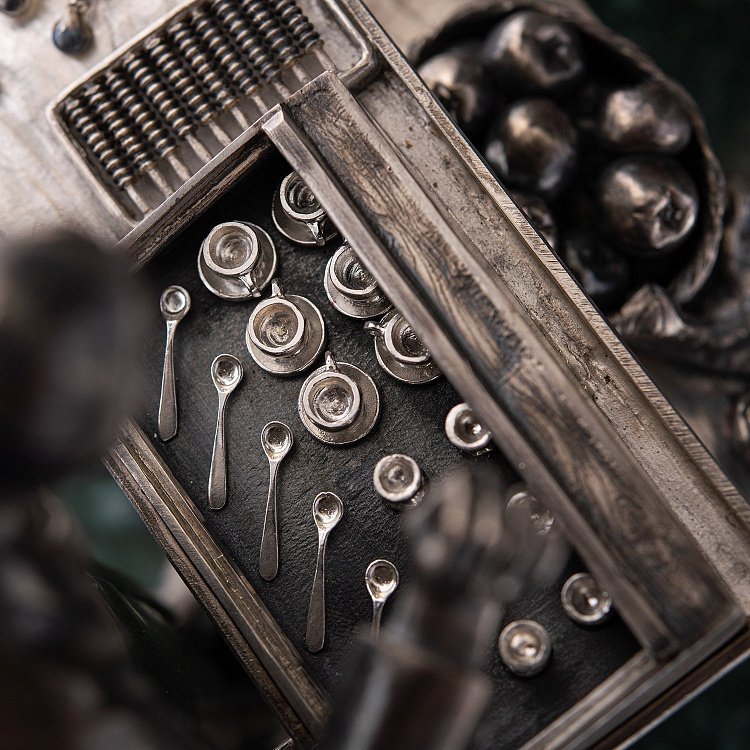 Срібна фігура ручної роботи 23158 від ювелірного магазину Онікс - 3