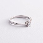 Помолвочное золотое кольцо с бриллиантом 218571121 от ювелирного магазина Оникс - 3