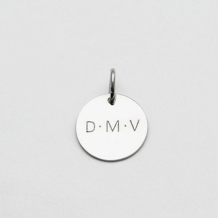 Кулон "Літери" 132724bukvu2 від ювелірного магазину Онікс