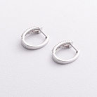 Золотые серьги с бриллиантами сб0674ca от ювелирного магазина Оникс - 1