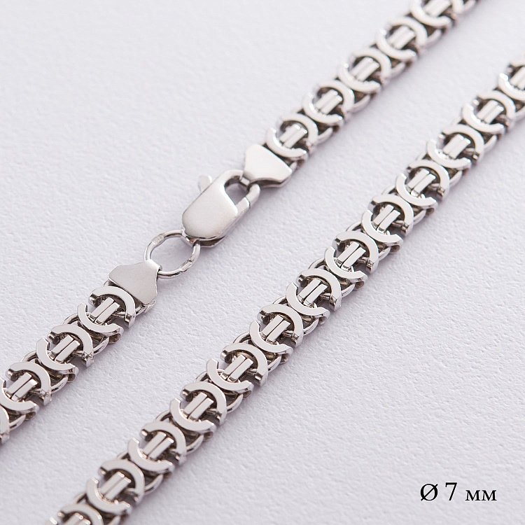 Серебряная цепочка (плетение Евро) р0116912 от ювелирного магазина Оникс