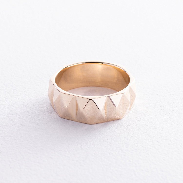 Каблучка "Veronica" у жовтому золоті к07585 від ювелірного магазину Онікс - 2