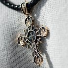 Православний хрест "Господь Вседержитель" (чорніння) п01616 от ювелирного магазина Оникс - 3