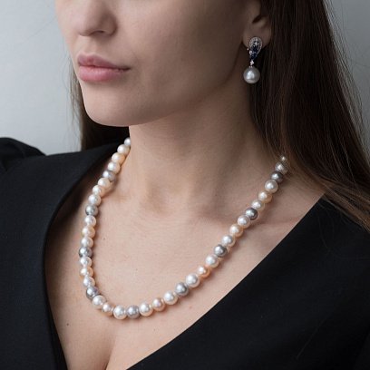 Кольє з перлів кол00510 №2