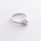 Заручальна каблучка в білому золоті (діаманти) Y021 от ювелирного магазина Оникс