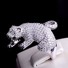 Срібний перстень "Пантера" 111194 от ювелирного магазина Оникс - 5