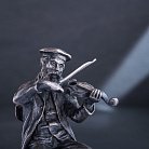 Срібна фігура ручної роботи "Скрипаль" сер00061 от ювелирного магазина Оникс - 2