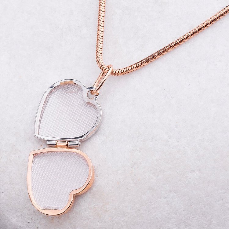 Золотой кулон в форме сердца п01889 от ювелирного магазина Оникс