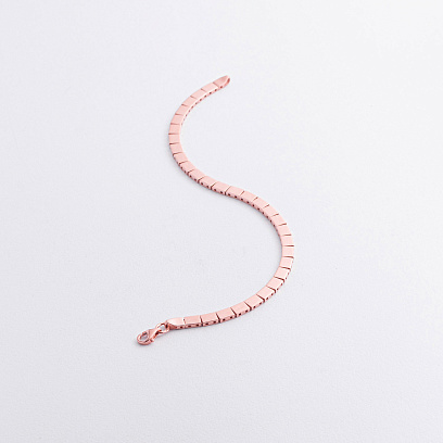 Браслет "Aria" в красном золоте б05708 №2