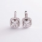 Золоті сережки з діамантами сб0021 от ювелирного магазина Оникс
