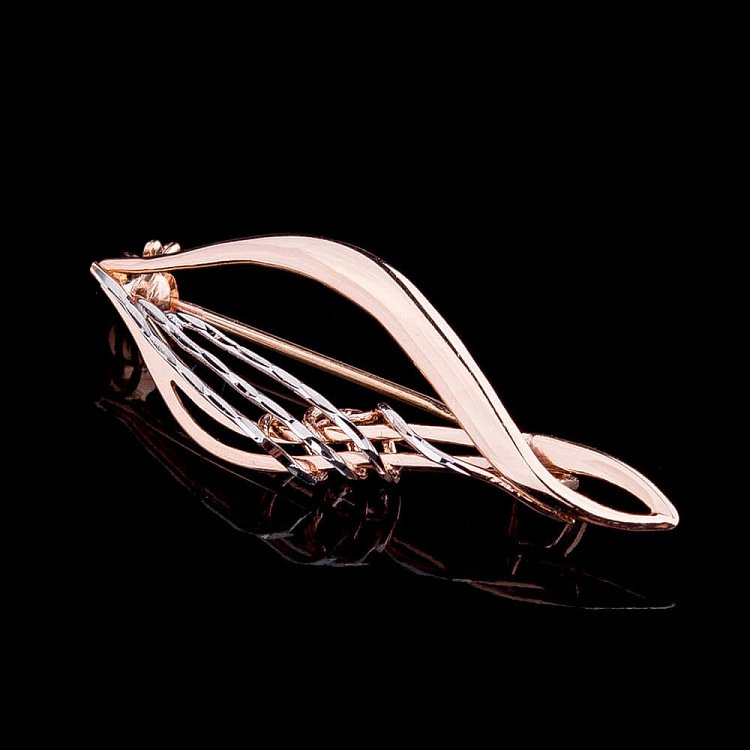 Золотая брошь зак00215 от ювелирного магазина Оникс