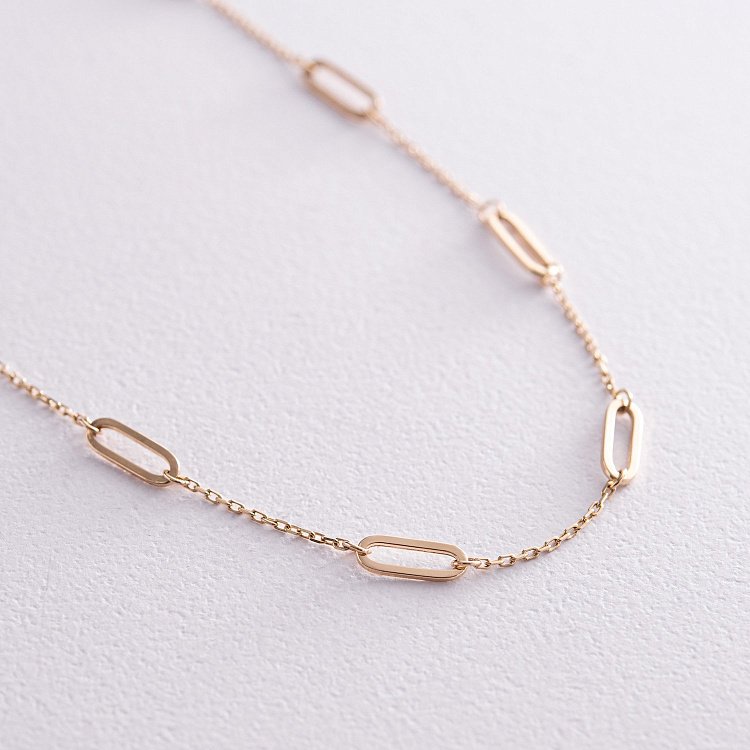 Кольє "Карен" у жовтому золоті кол02349 від ювелірного магазину Онікс