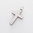 Срібний хрест (полімер) 132869 от ювелирного магазина Оникс - 1