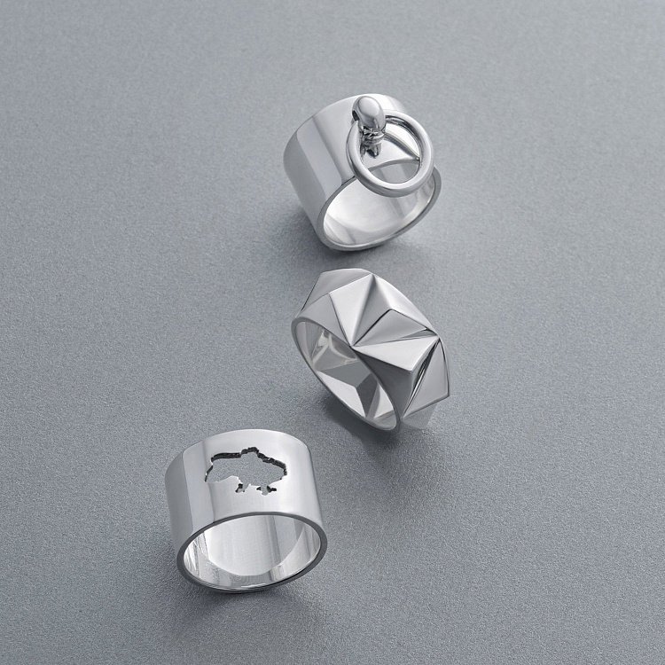 Срібна каблучка "Моя Україна" 112211 від ювелірного магазину Онікс - 24