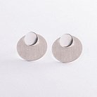Срібні сережки - пусети "Моллі" 123039 от ювелирного магазина Оникс - 2