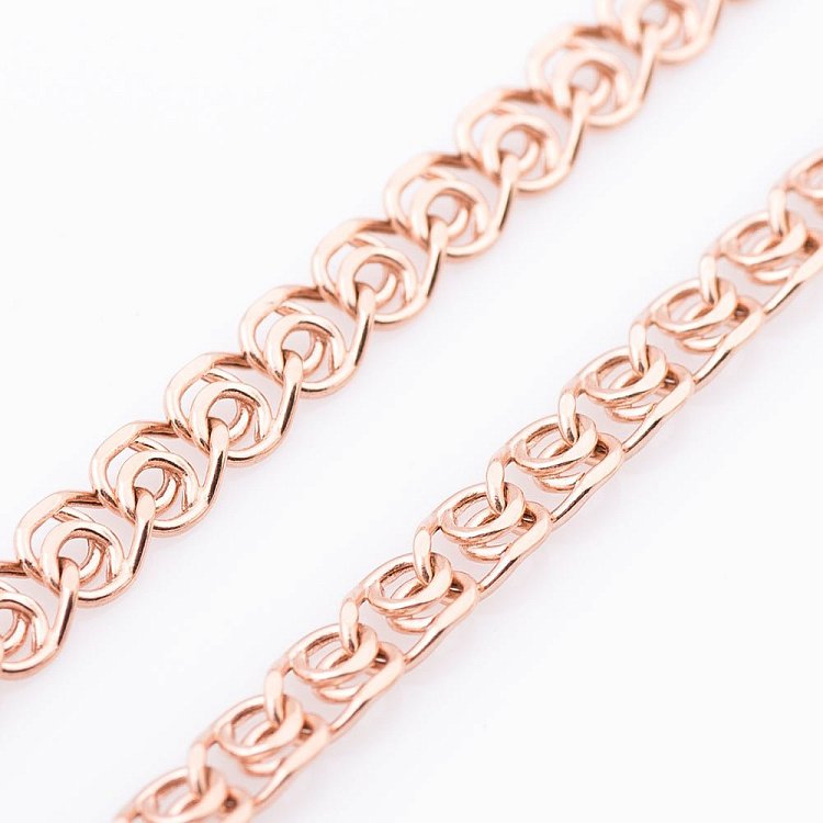 Золотая цепочка плетение Лав (5 мм) ц00045-5 от ювелирного магазина Оникс - 1