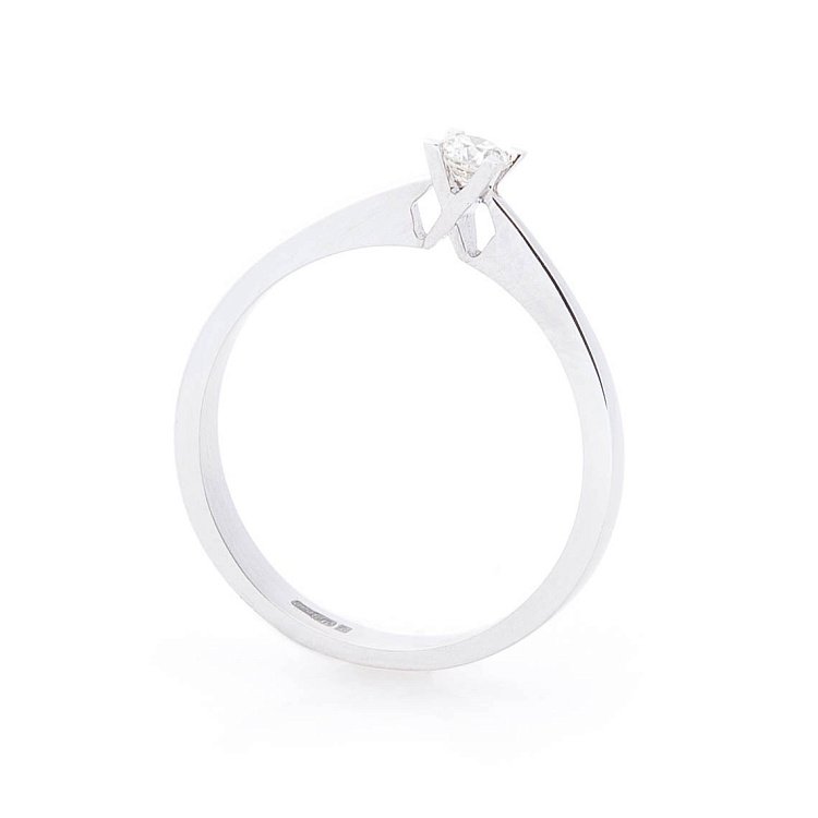 Золотое помолвочное кольцо с бриллиантом кб0133arp - 3 Золотое помолвочное кольцо с бриллиантом кб0133arp от ювелирного магазина Оникс - 3