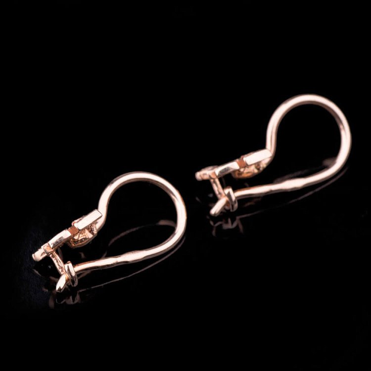 Детские золотые серьги "Бабочки" с01219 от ювелирного магазина Оникс - 3