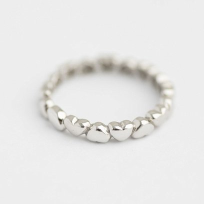 Золотое кольцо "Сердца" к05352 №7