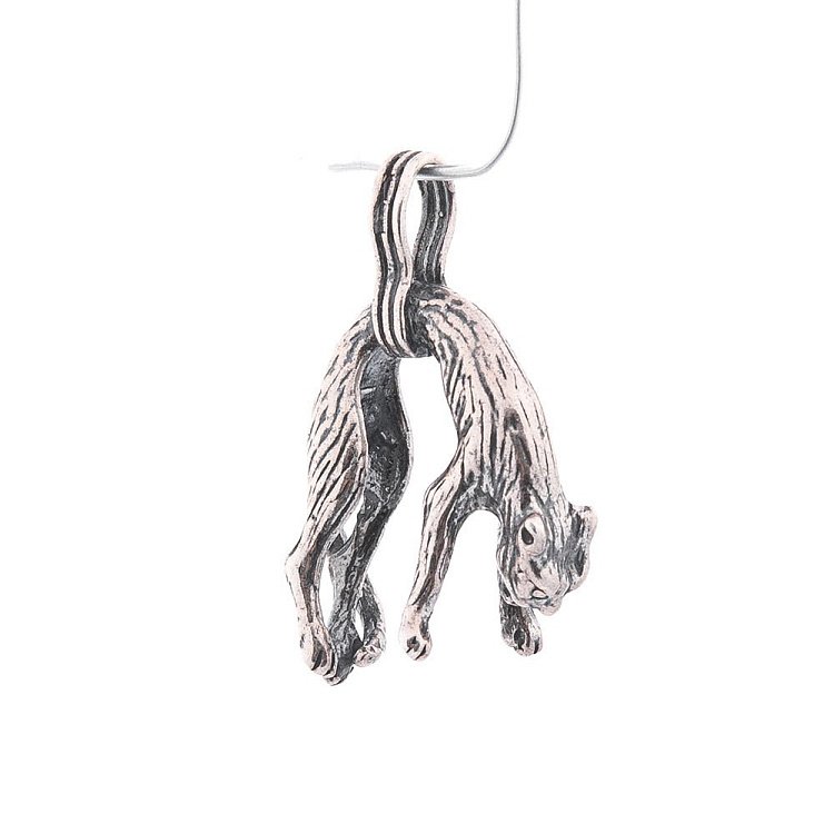 Срібна підвіска "Пантера" 13704 від ювелірного магазину Онікс