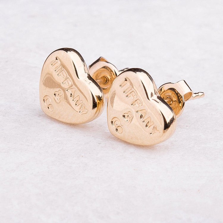 Ексклюзивні золоті сережки-пусети с03655 від ювелірного магазину Онікс