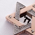 Золотий кулон "Зірка Давида. Символ CHAI" (діаманти) 1118б от ювелирного магазина Оникс - 5
