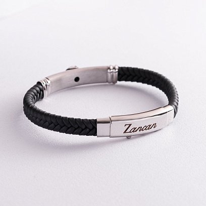 Чоловічий браслет "Роза вітрів" ZANCAN EXB934-TI №4