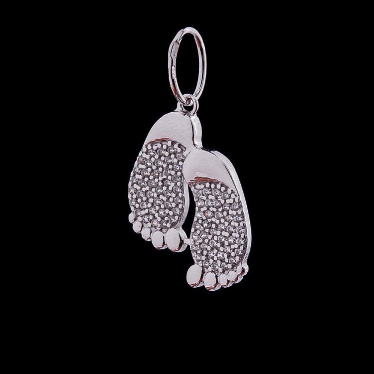 Золота підвіска "Ніжки немовляти" п02570 від ювелірного магазину Онікс